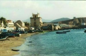 Nachbau des Torre de Belem in Mindelo. (Im Orginal in Lissboa)