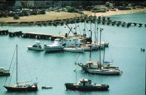Der Hafen von Mindelo mit der MS Eirene